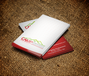Business Card Design by HYPdesign for Camp Property developments | Design: #1560657