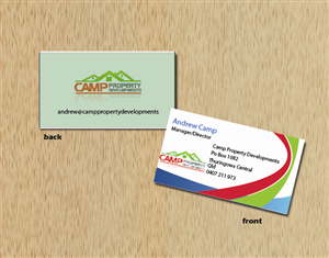 Diseño de Tarjeta de Presentación por arch_mahfuz para Camp Property developments | Diseño: #1560104