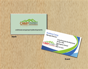 Diseño de Tarjeta de Presentación por arch_mahfuz para Camp Property developments | Diseño: #1560110