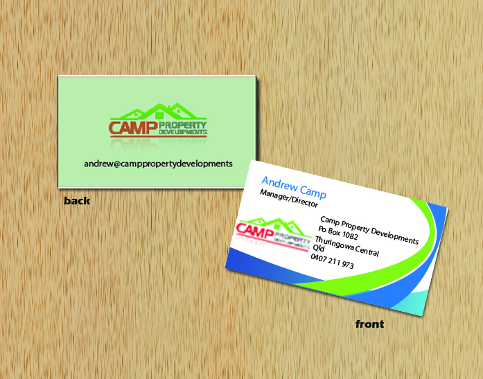 Business Card Design by arch_mahfuz for Camp Property developments | Design #1560134
