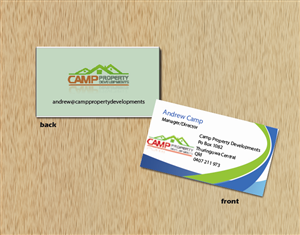 Diseño de Tarjeta de Presentación por arch_mahfuz para Camp Property developments | Diseño: #1560134