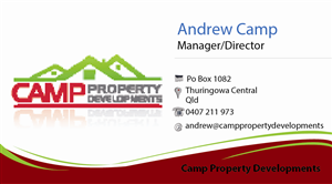 Diseño de Tarjeta de Presentación por arch_mahfuz para Camp Property developments | Diseño #1560460