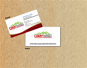 Diseño de Tarjeta de Presentación por arch_mahfuz para Camp Property developments | Diseño: #1560485