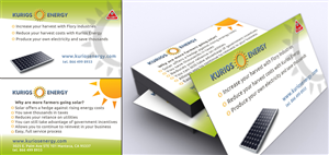 Growing Solar Company Needs a Card Design | Card Design by deadPixel