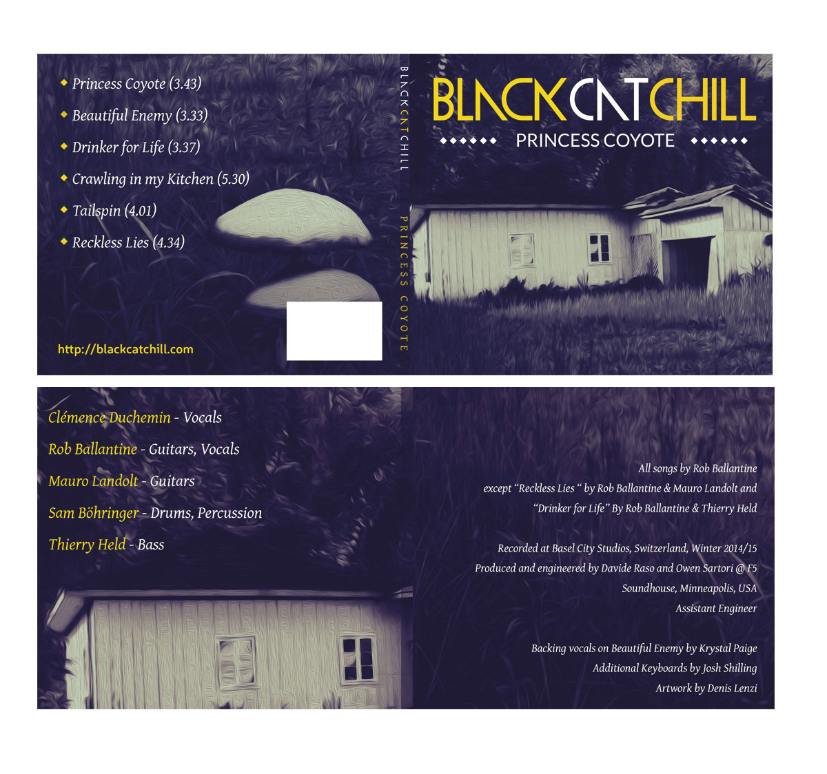 CD Cover Design by Denis Lenzi for this project | Design #5709845