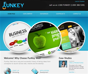 Logo Design by Natan for FunKey Solutions | Design: #1558777