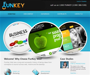 Logo Design by Natan for FunKey Solutions | Design: #1558782