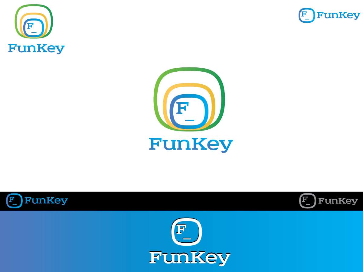 Logo Design by Lion Creations for FunKey Solutions | Design #1564514