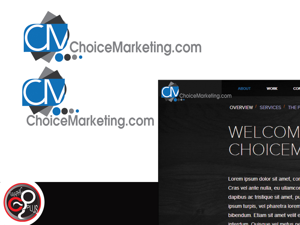 Logo Design by graphicplus for ChoiceMarketing.Com | Design #1557917