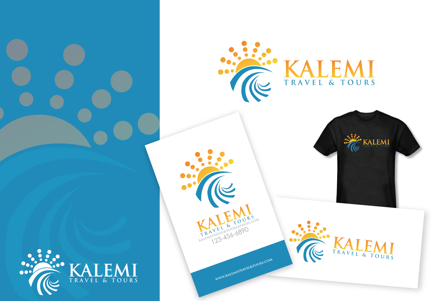 Diseño de Logo por OSI para Kalemi Travel & Tours | Diseño #1866089