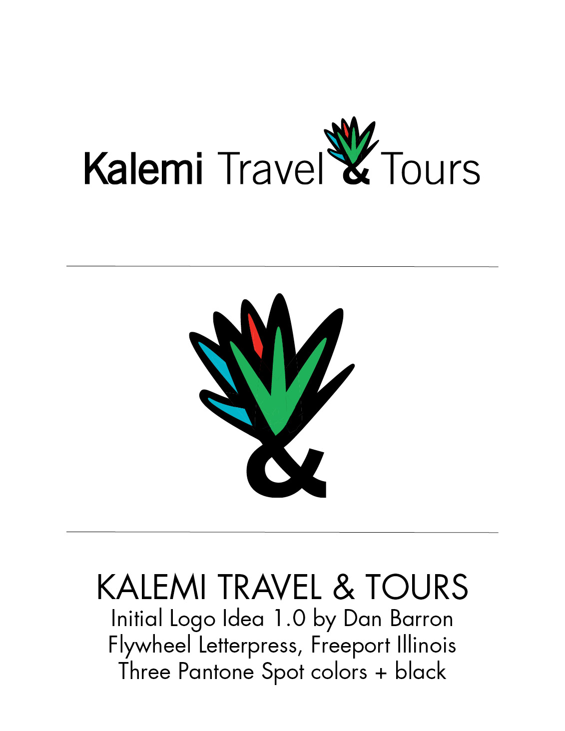Logo Design by Flywheel Letterpress for Kalemi Travel & Tours | Design #1694426