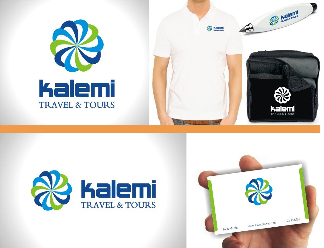 Logo Design by LIZZY LO for Kalemi Travel & Tours | Design #1659556