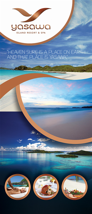 Poster Design by Bins for yasawa island resort and spa | Design: #5775820