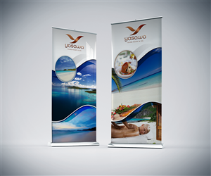 Yasawa Island Resort and Spa Fiji -  Pull Up Banner  | Poster Design by Akshar Shailesh