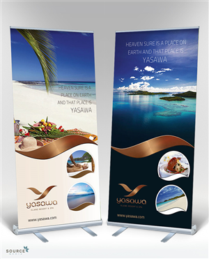 Poster Design by Source Media for yasawa island resort and spa | Design: #5790714
