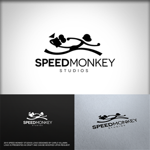 Logo Design by carlomagno for Speed Monkey Studios | Design: #5747992