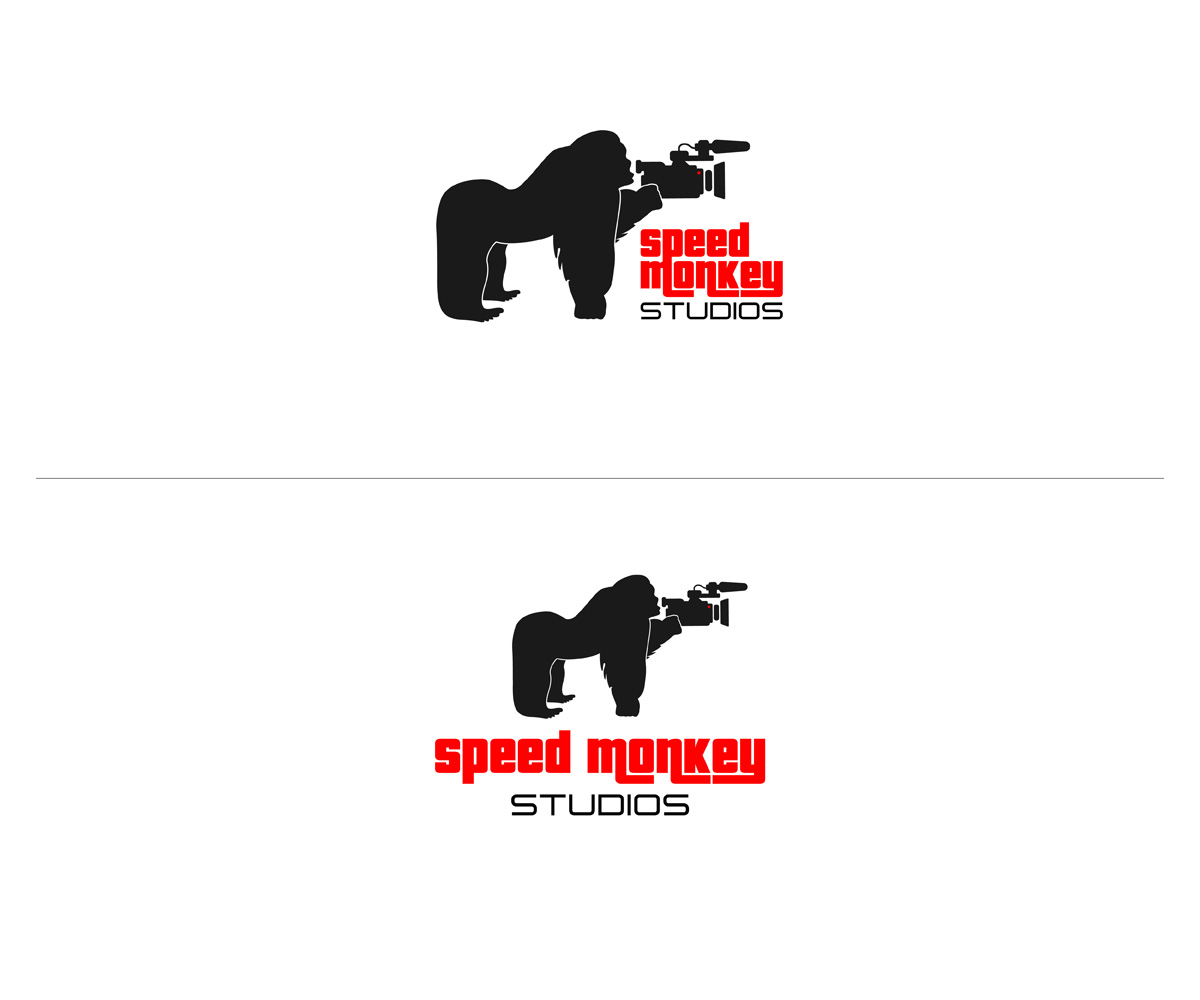 Logo Design by RoundYellow for Speed Monkey Studios | Design #5706225