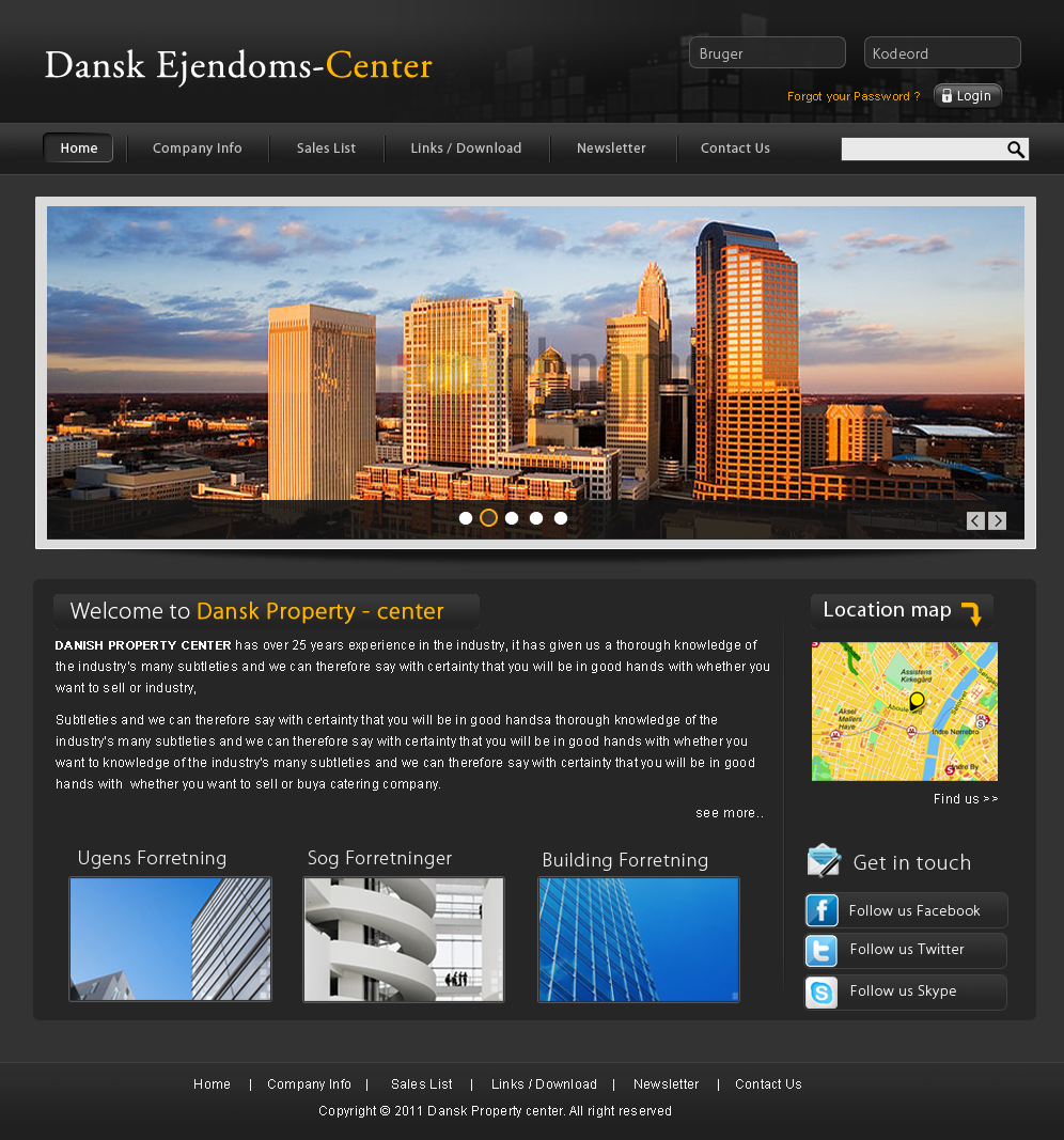 Web Design by webxvision for Catillo Aps | Design: #326131