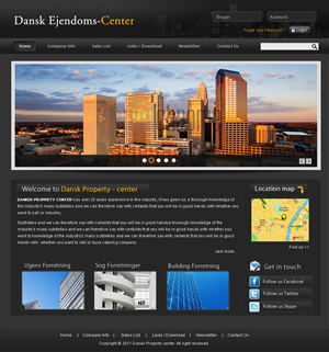 Web Design par webxvision pour Catillo Aps | Design #326131