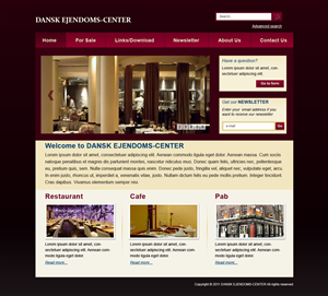 Web Design by Lili for Catillo Aps | Design: #305395