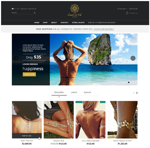 Web Design par  Artman pour beach so chic | Design : #5716504