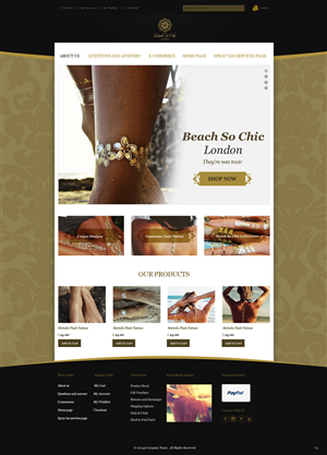 Web Design by pb for beach so chic | Design: #5721076
