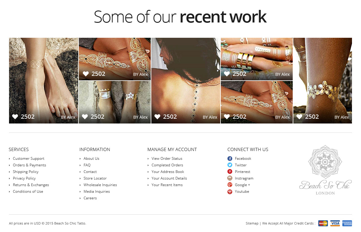 Web Design by Mon Mohon Singha for beach so chic | Design #5706842