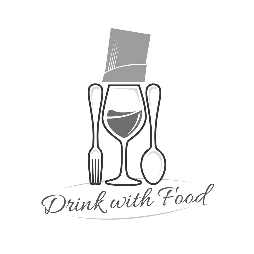 Diseño de Logo por peejay para Drink with Food | Diseño #5711788