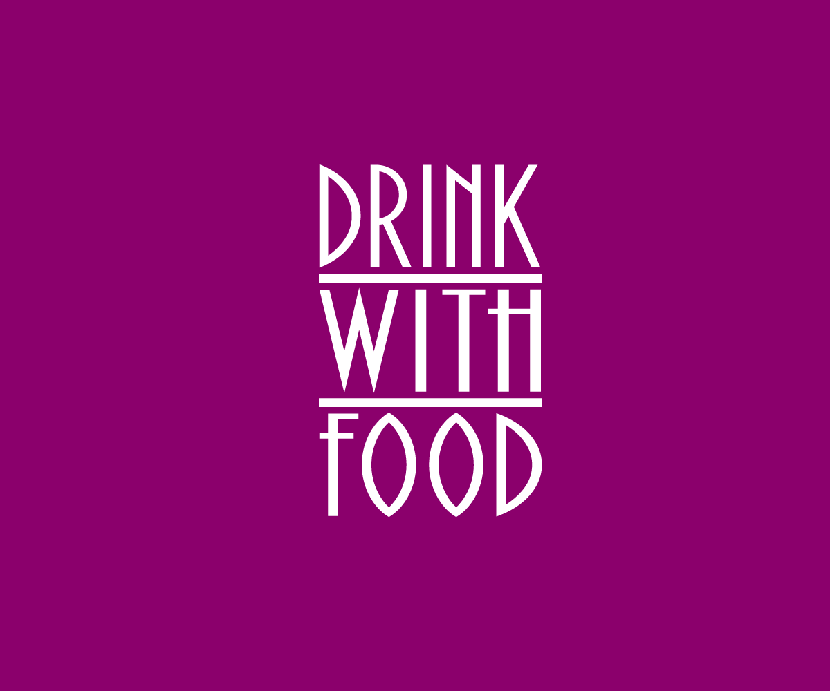 Diseño de Logo por jehuty72 para Drink with Food | Diseño #5719513