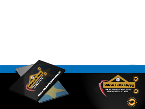 Business Card Design by pariwish for Whole Lotta Happy | Design #1563292