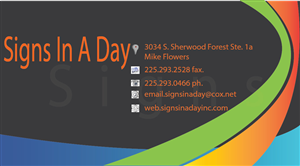 Visitenkarten-Design von arch_mahfuz für signs in a day | Design: #1563374