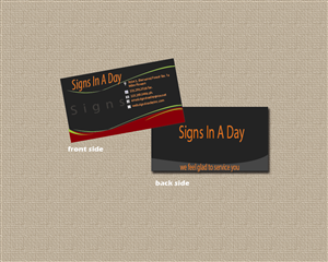 Visitenkarten-Design von arch_mahfuz für signs in a day | Design: #1563457