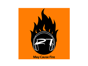 R7 - May Cause Fire (EDM t-shirt) | T-shirt Design by nicholash