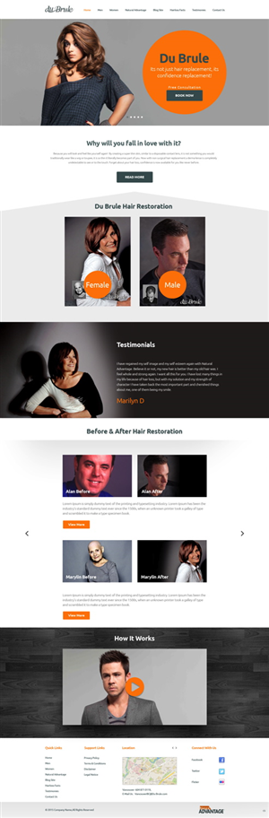 Web Design by pb for this project | Design: #5721203