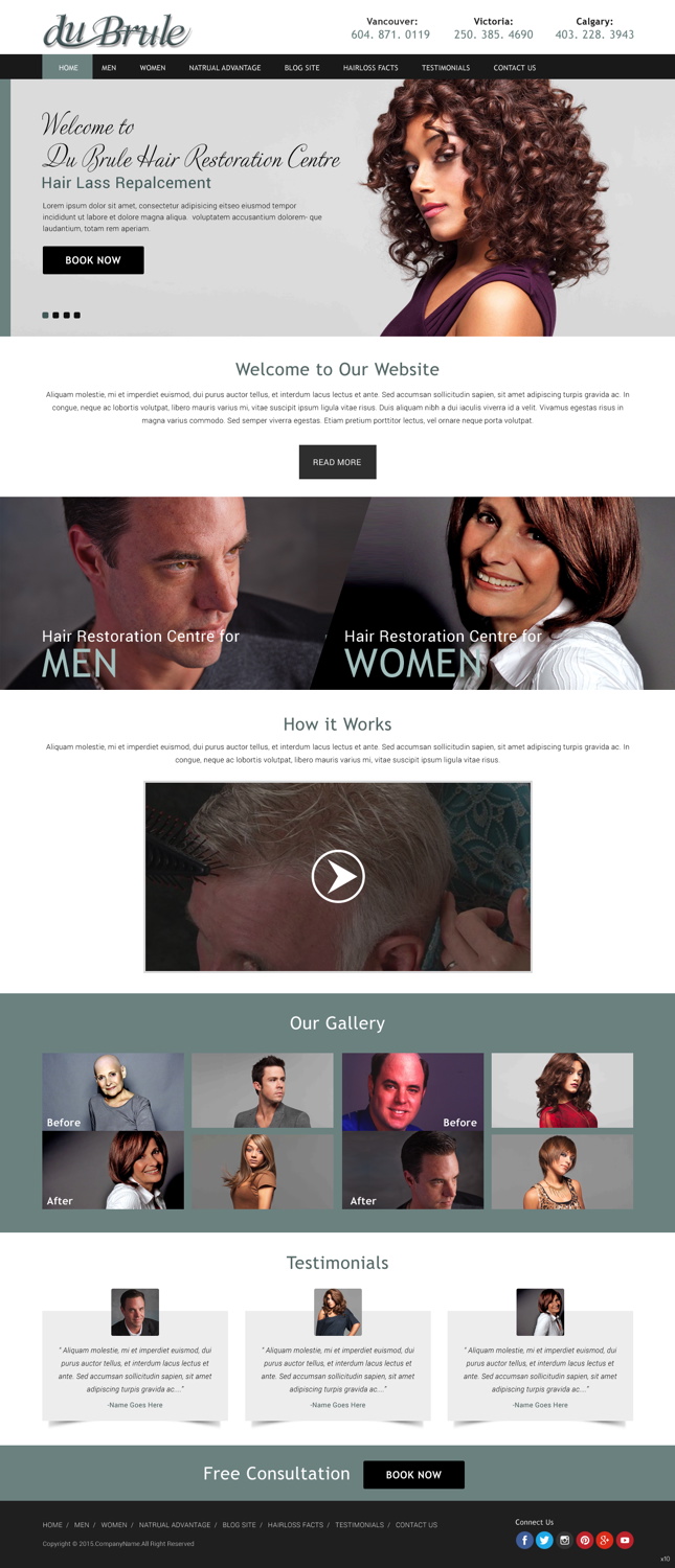 Diseño Web por pb para este proyecto | Diseño #5721208