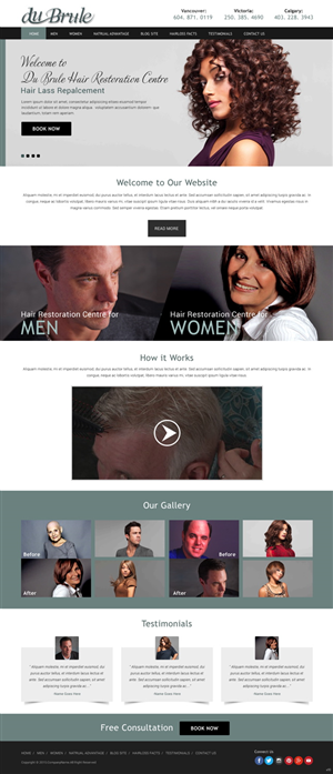 Web Design by pb for this project | Design: #5721208