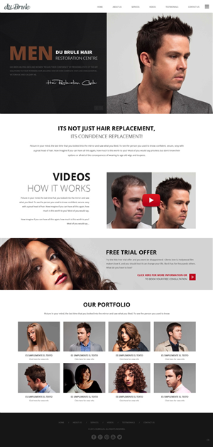 Web Design by pb for this project | Design: #5721229