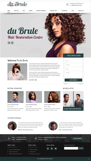 Web Design by pb for this project | Design: #5721239