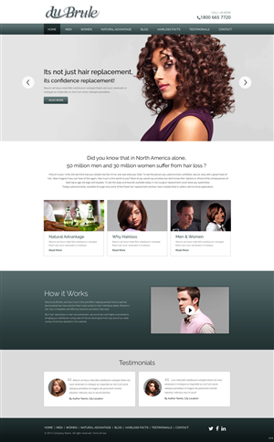 Web Design by pb for this project | Design: #5721247