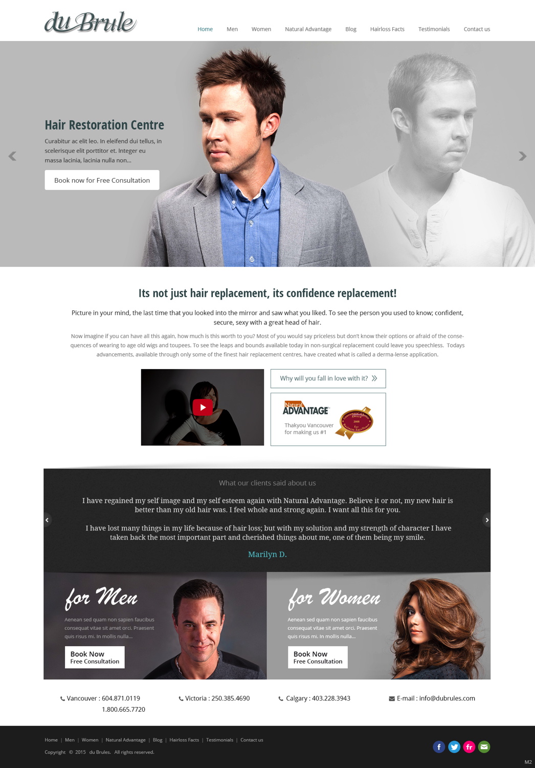 Web Design by pb for this project | Design #5721252