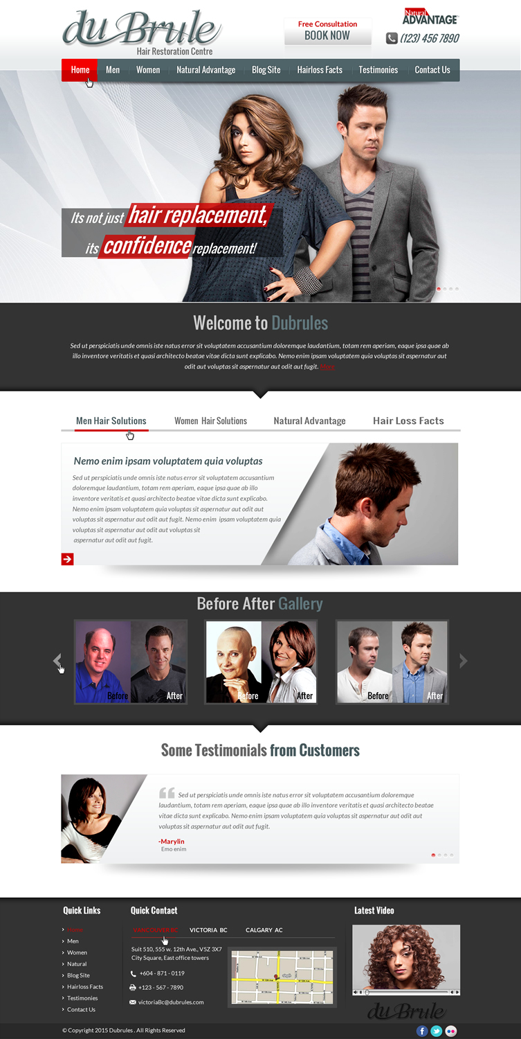 Diseño Web por Sbss para este proyecto | Diseño #6008139