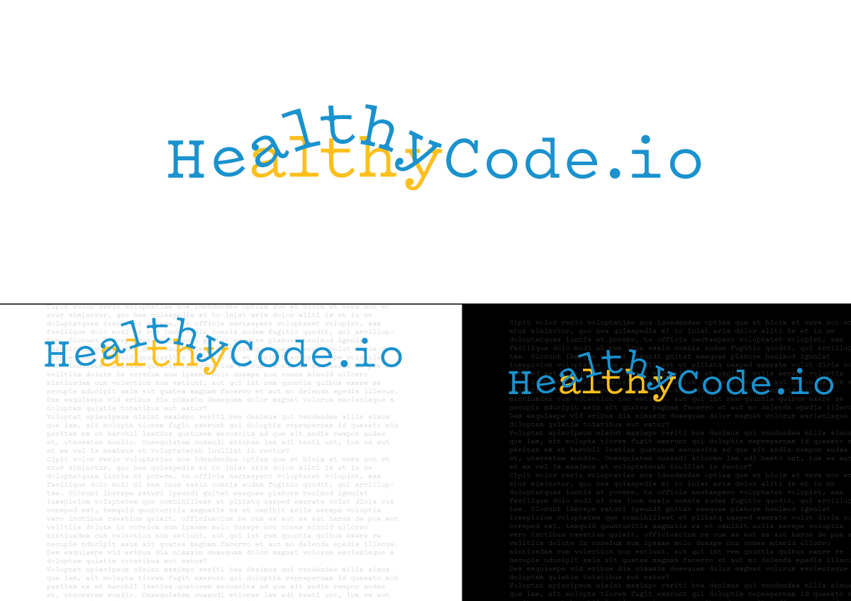 Logo Design by cavaradossi for HealthyCode.io | Design #5785093