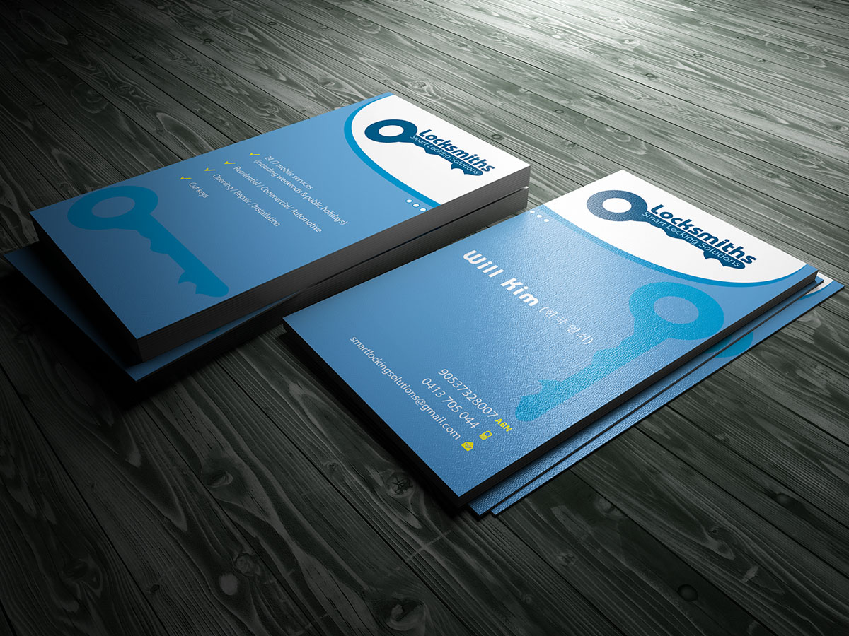 Business Card Design by GraphicSolver for this project | Design #1575732