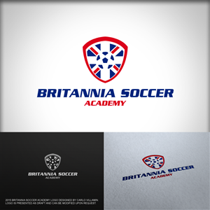 Diseño de Logo por carlomagno para Britannia Soccer Academy | Diseño: #5716304