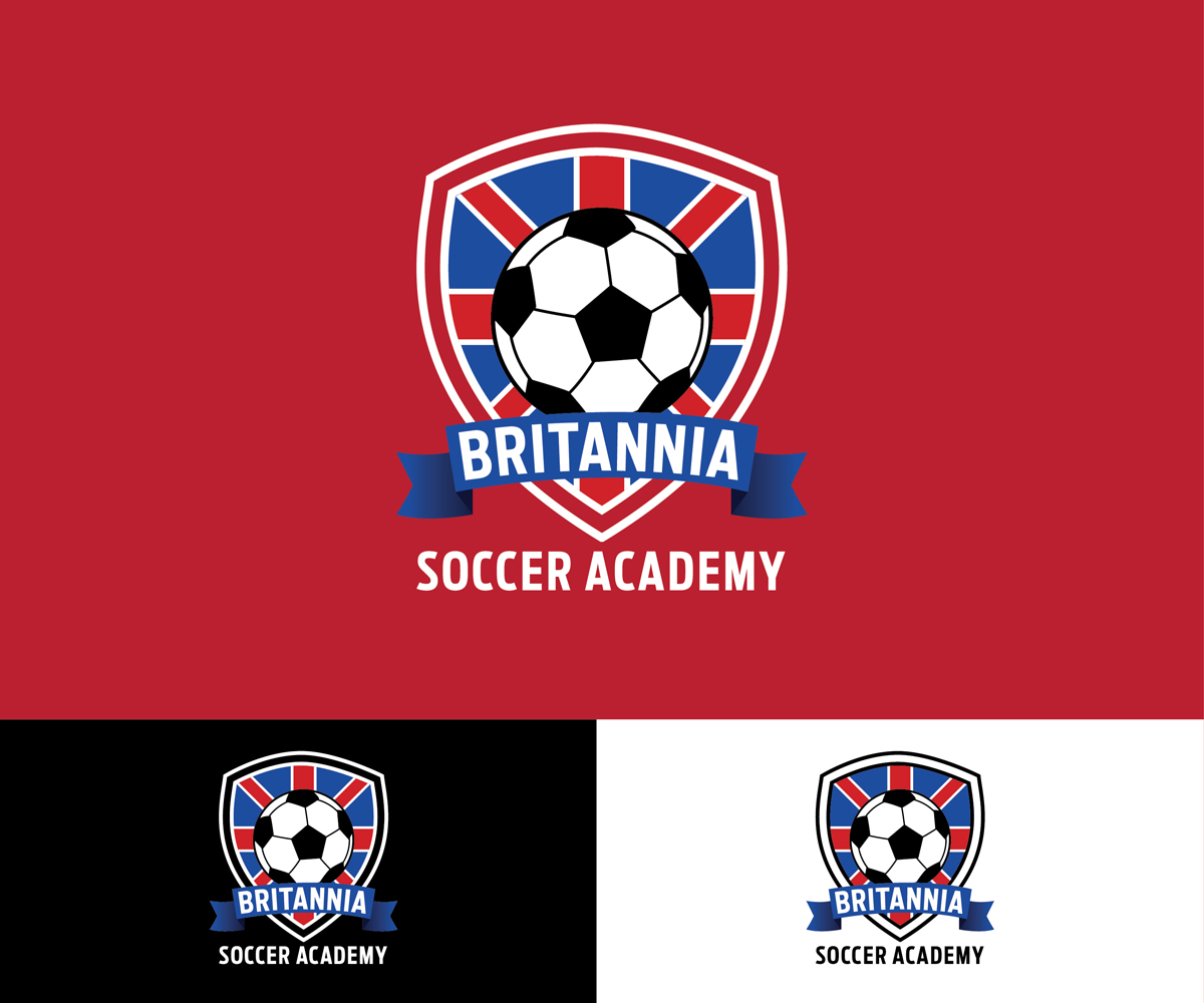 Logo-Design von KabhTech Studio für Britannia Soccer Academy | Design #5717040