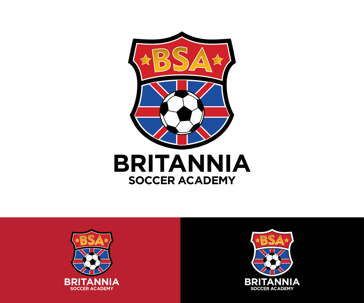 Logo Design by KabhTech Studio for Britannia Soccer Academy | Design #5717048