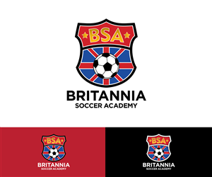 Diseño de Logo por KabhTech Studio para Britannia Soccer Academy | Diseño: #5717048