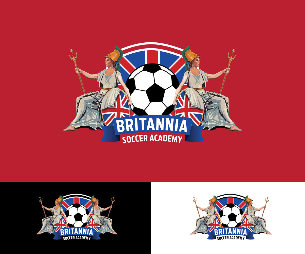 Logo Design by KabhTech Studio for Britannia Soccer Academy | Design #5717085