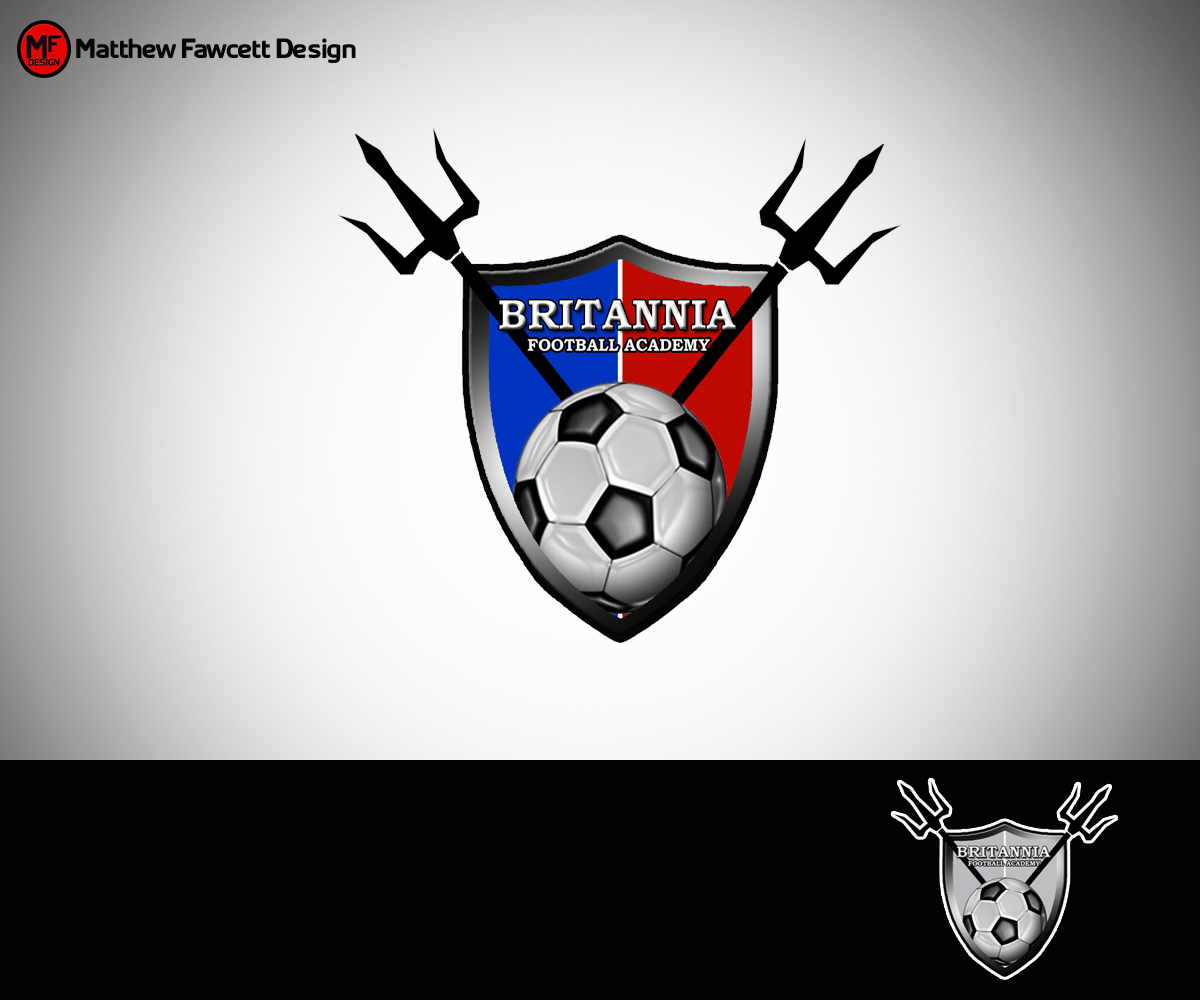 Logo Design by Matthew Fawcett for Britannia Soccer Academy | Design #5699461