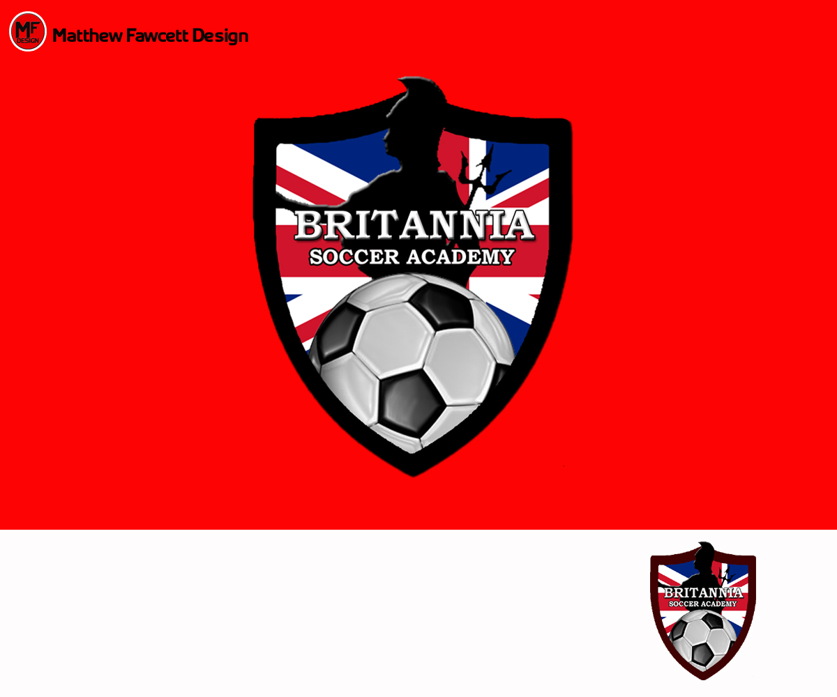Logo Design by Matthew Fawcett for Britannia Soccer Academy | Design #5717997